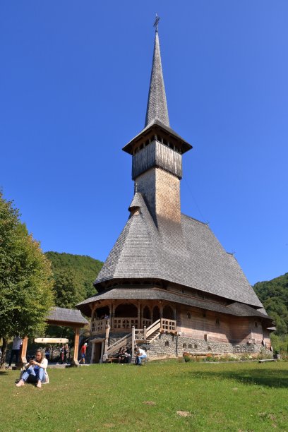 罗马尼亚风景如画的建筑图片下载