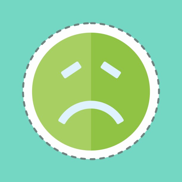 生病表情符号贴纸图片下载