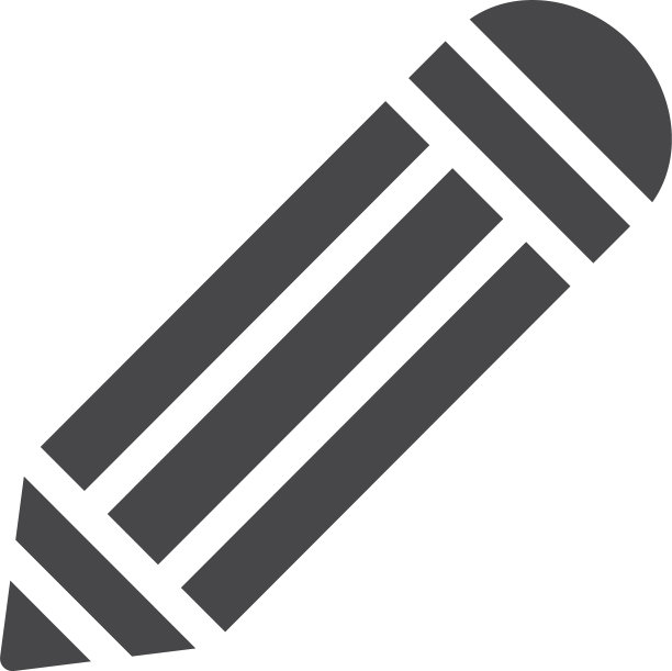 网站和移动端铅笔图标图片下载