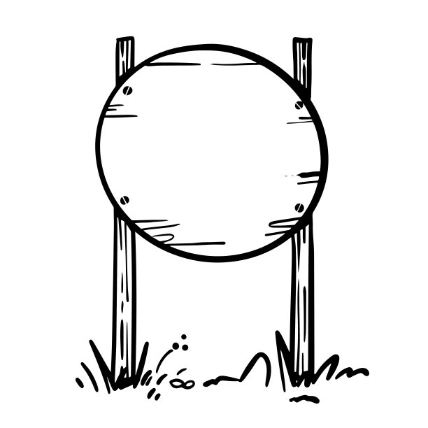 方向旅行路标木木材矢量插图。箭头指向正确的方向，距离。素描雕刻风格图片下载