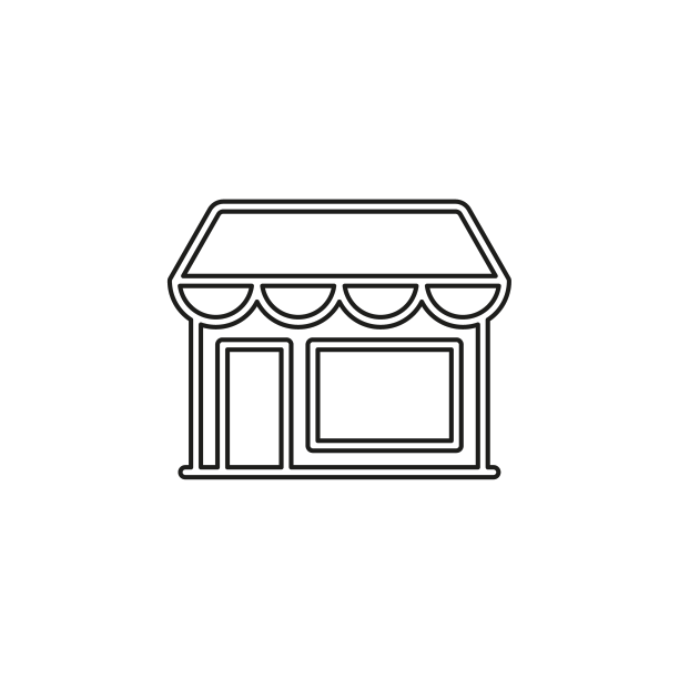 商店图标 - 购物图标 - 建筑物店面图片下载