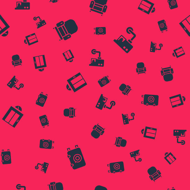 安装安全扶手椅升降机和安全摄像头图片下载