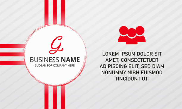 现代条纹红色演示背景图片下载