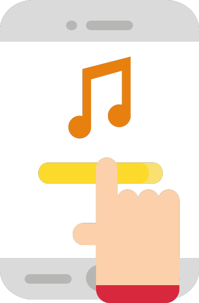 孤立的智能手机图标平面设计图片下载