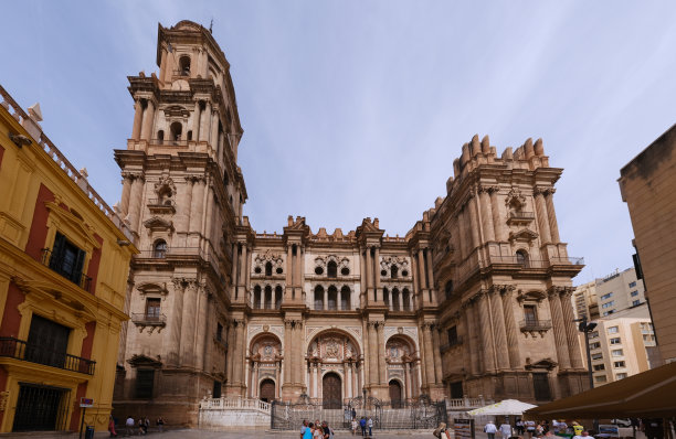 大教堂是位于西班牙南部安达卢西亚马拉加市的一座罗马天主教教堂图片下载