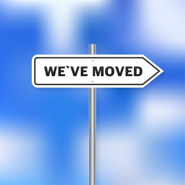 我们有感动。平面徽章矢量插图在白色背景图片下载