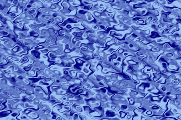 蓝色流动与波浪水背景插图。夏天蓝色的水游泳无缝图案。海洋,海洋表面。图片下载