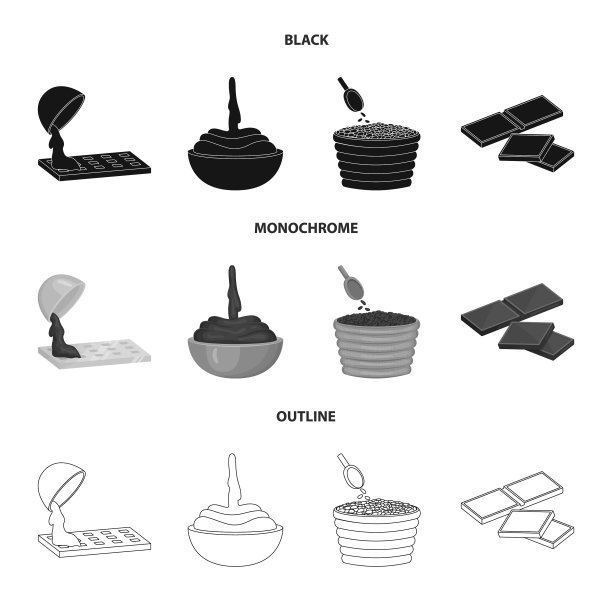 美味食品符号集图片下载