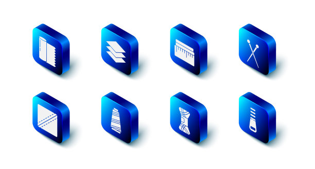 设置服装纺织卷尺的层数图片下载