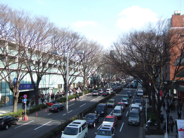 表参道风光图片下载