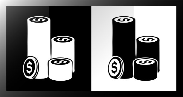 美元硬币图标图片下载