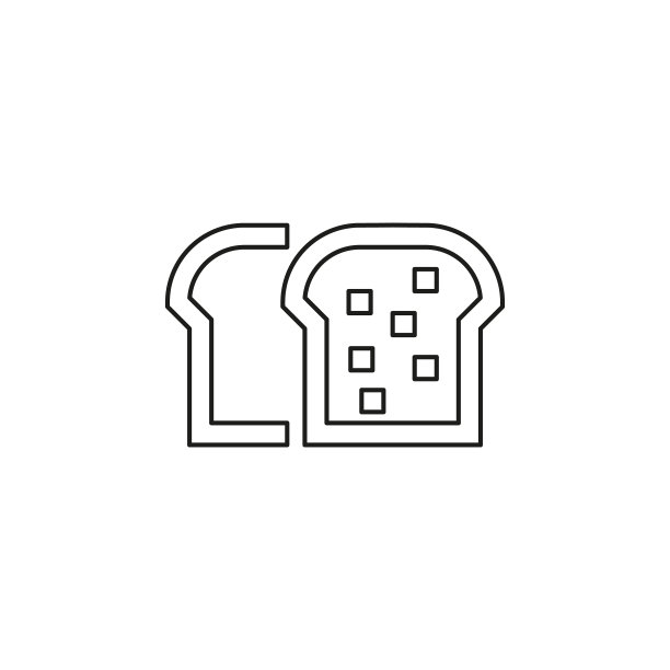 面包烘焙符号图片下载
