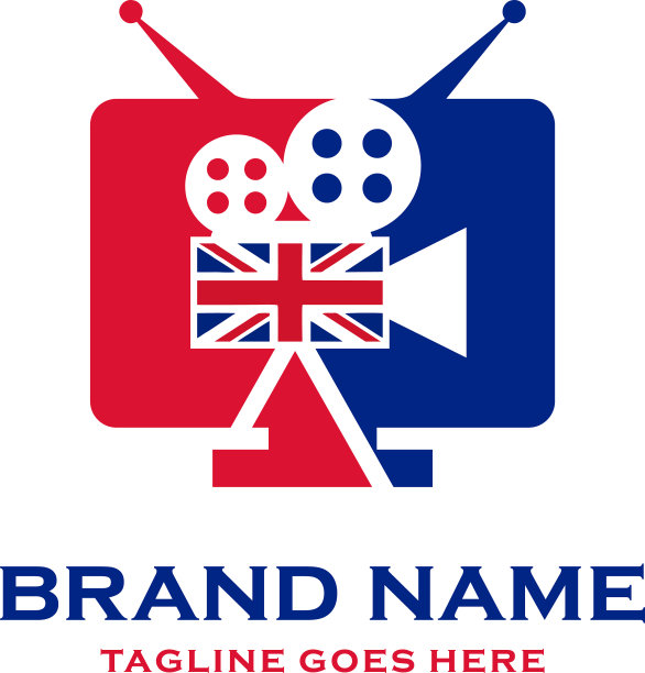 美国电视标志设计图片下载