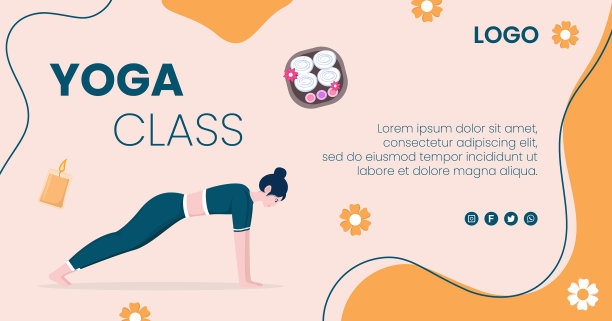 瑜伽和冥想后可编辑的广场图片下载