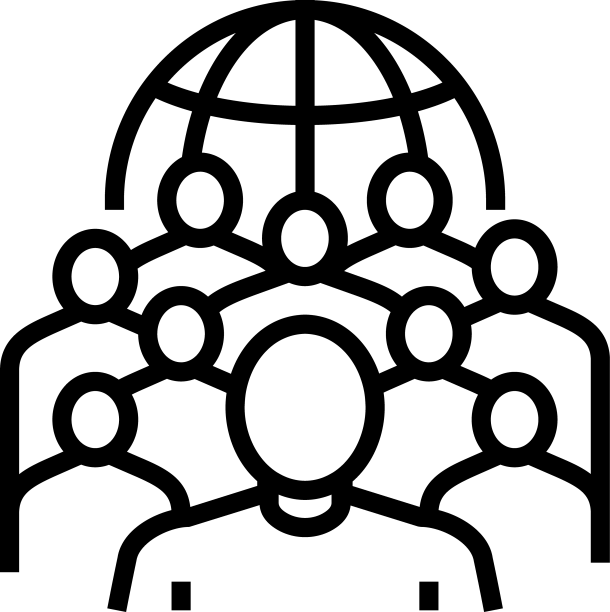 社群人物线性图标图片下载