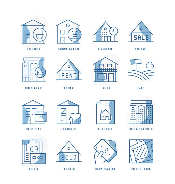 房地产的图标图片下载