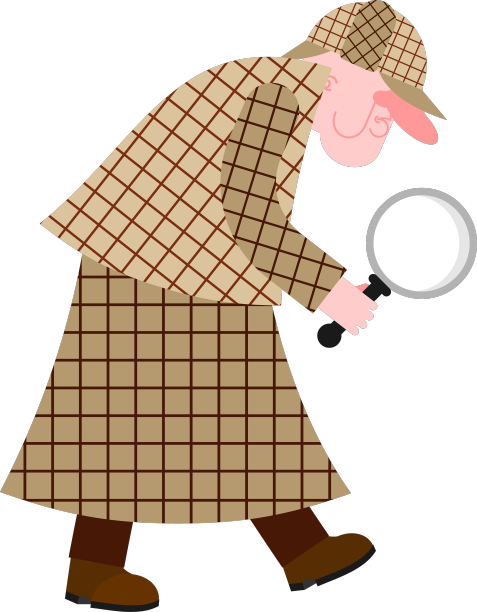 穿着雨衣的私家侦探图片下载