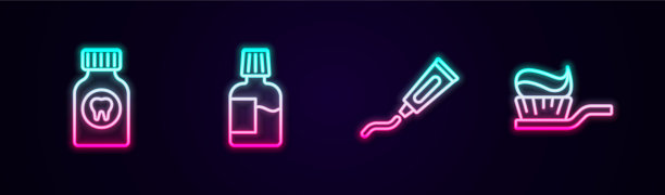 牙痛止痛药片漱口水图片下载