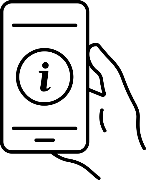 显示信息的手持手机图片下载