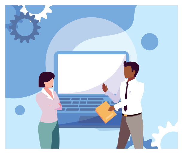 情侣商务会议上的全球图片下载