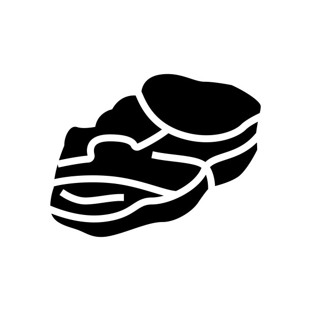 烤牛肉标志符号矢量图图片下载
