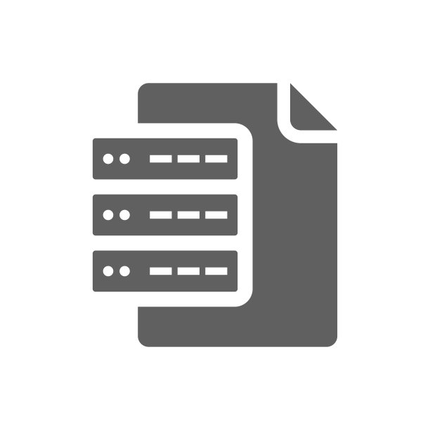 数据库、文档、托管图标灰色矢量图形图片下载