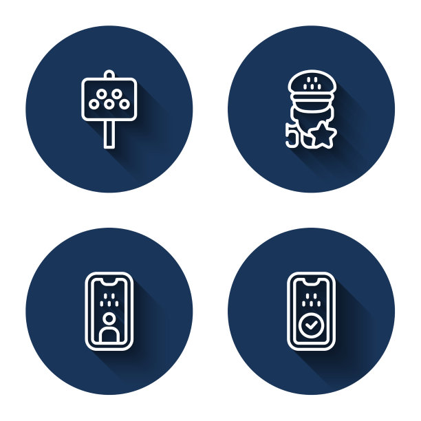 为的士站设置线路路标图片下载