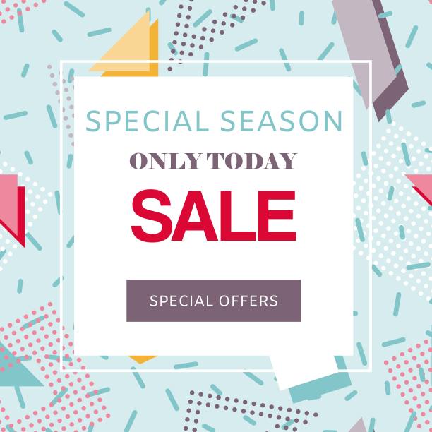 销售，特别提供，折扣几何矢量背景。上海图片下载