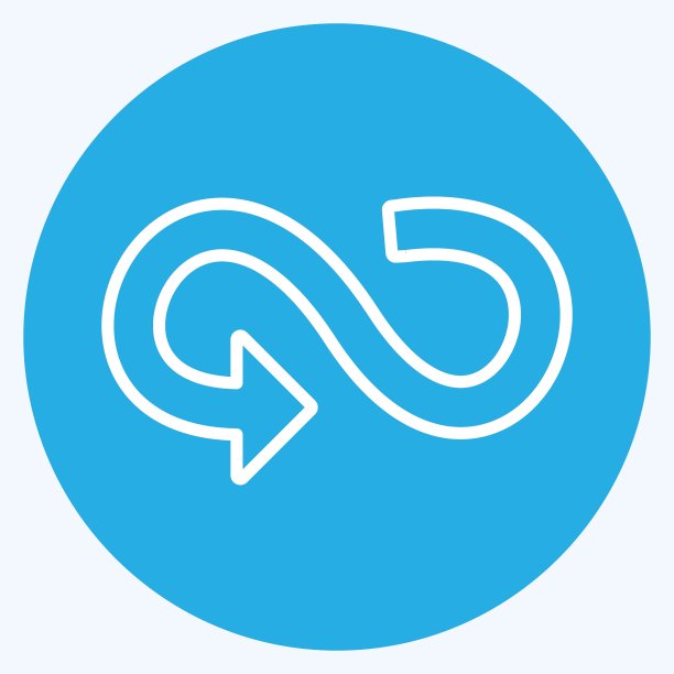 图标的生产。适合社区象征。蓝眼睛的风格。简单的设计可编辑。设计模板向量。简单的符号说明图片下载