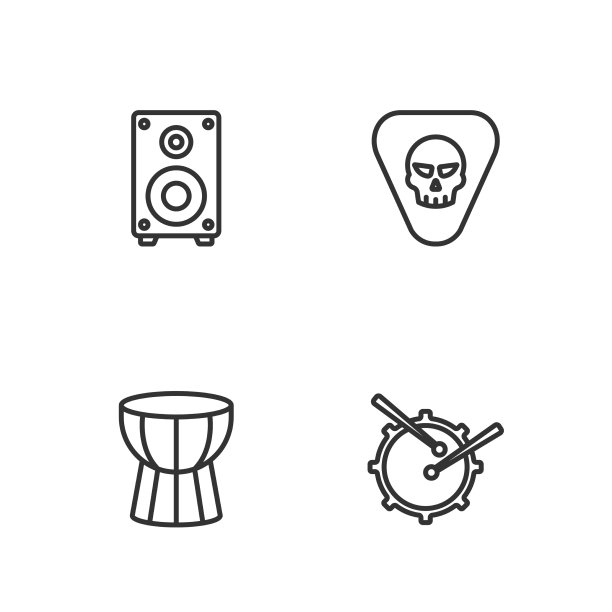 用非洲达布卡鼓棒设置线鼓图片下载