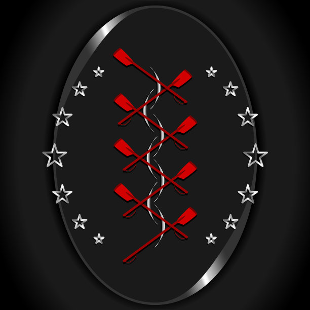 赛艇会徽或标志从奖牌形象图片下载