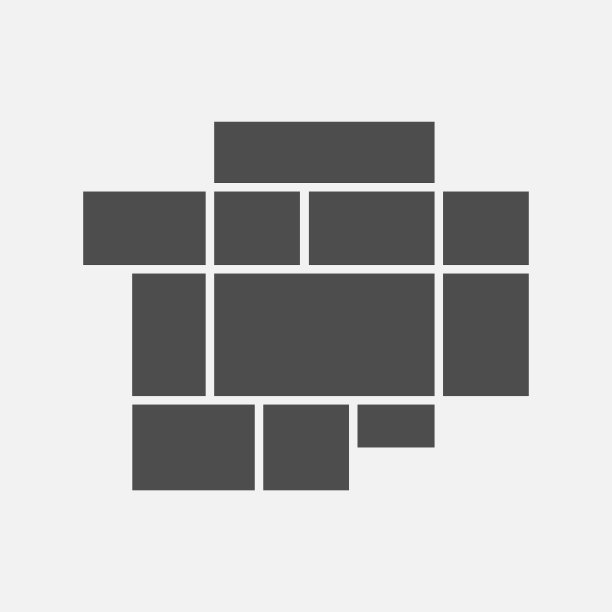 情绪板孤立在白色背景图片下载