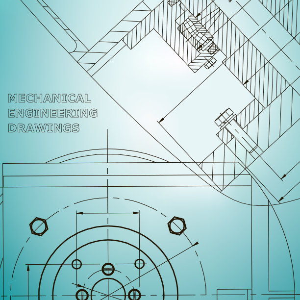 力学技术设计封面传单横幅图片下载