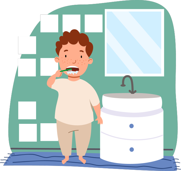 一个卷发的欧洲男孩，脸上有雀斑图片下载