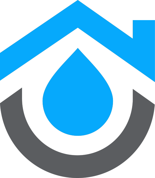 房子与水结合象征家用管道图片下载