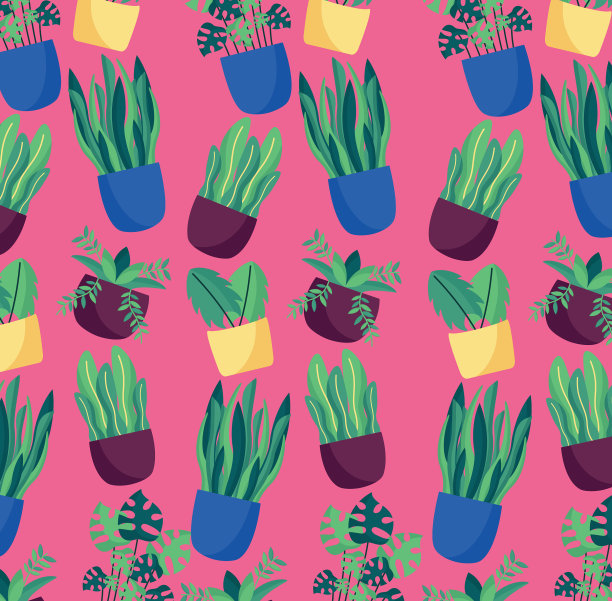 室内植物装饰设计图片下载