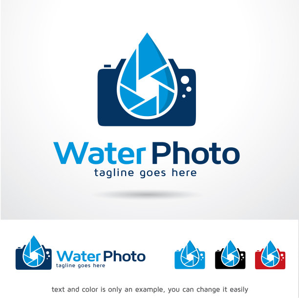 水上摄影标志模板图片下载