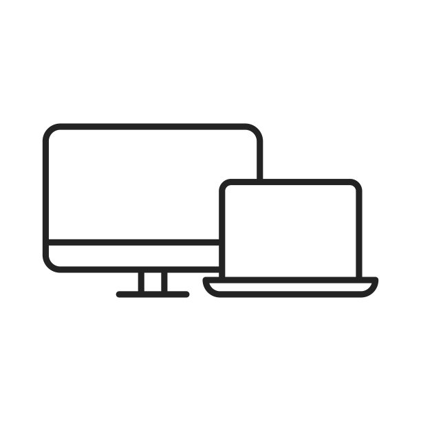 线性风格的设备与技术网页图标图片下载