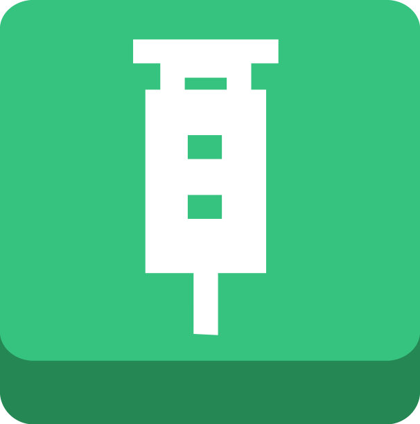 简易注射器图标设计图片下载