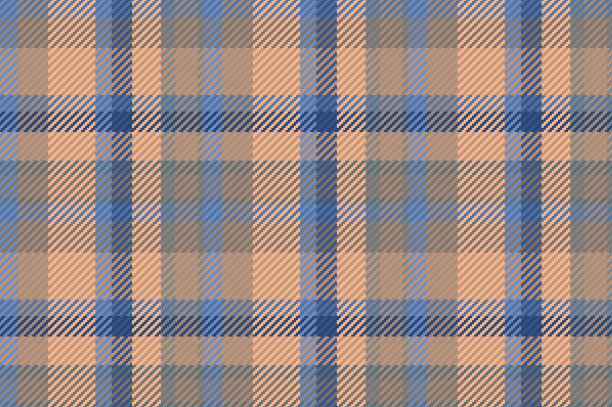 无缝图案的苏格兰格子图片下载