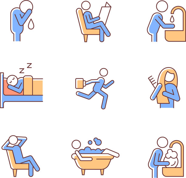 日常生活RGB颜色图标设置图片下载