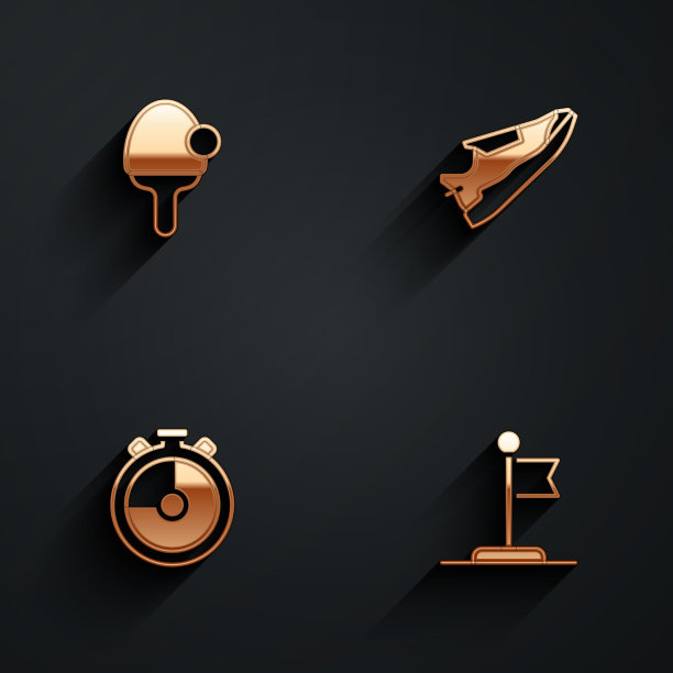 设置球拍健身运动鞋，秒表和鞋子图片下载