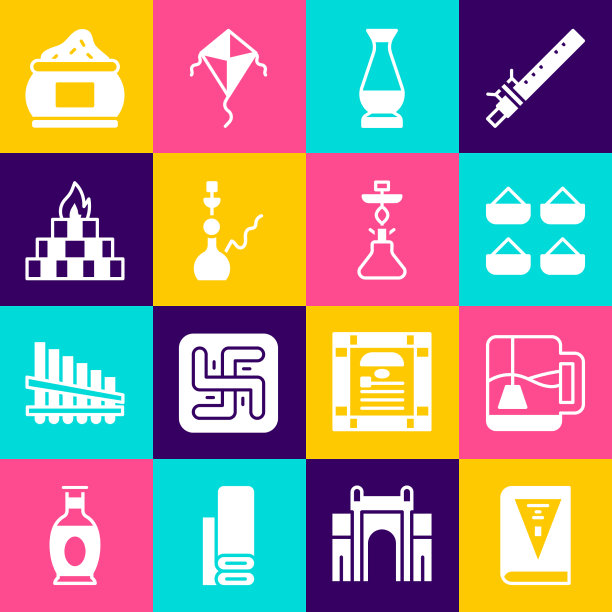 定印度宪法日杯茶配茶图片下载