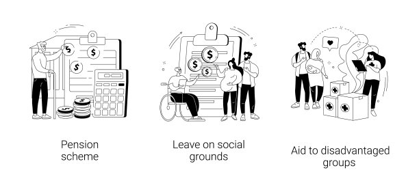 社交关怀抽象概念图片下载
