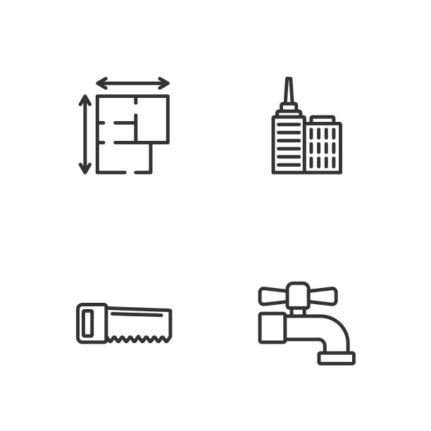 定线自来水手锯户型和城市图片下载