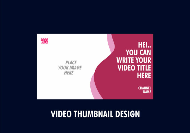 丰富多彩的和独特的视频缩略图图片下载