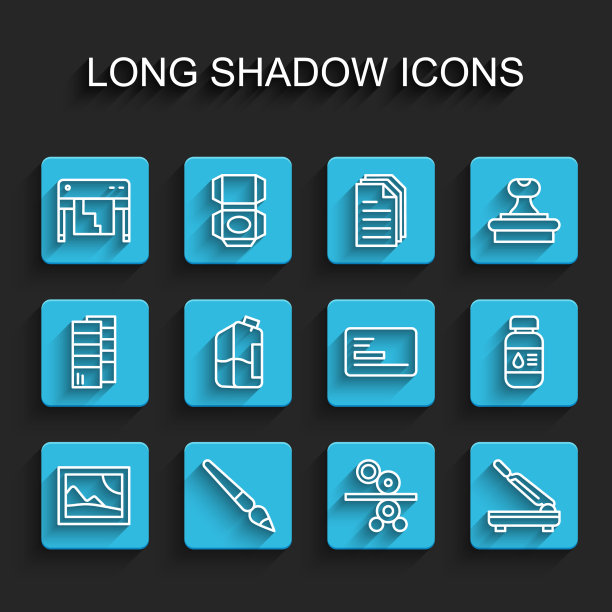 设置线画风景画画笔绘图仪图片下载