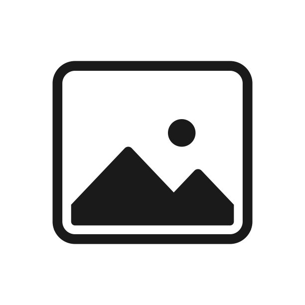 风景照片图标。画廊或图像矢量插图图片下载