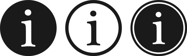 扁平风格信息图标合集图片下载