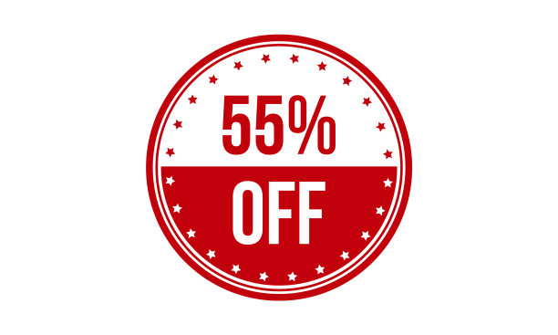 55 off橡胶印章红色55 off橡胶垃圾图片下载